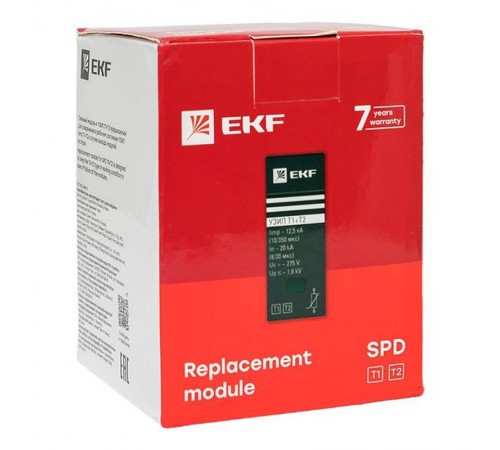 Сменный модуль к УЗИП Т1+Т2 PROxima OV12-module  EKF