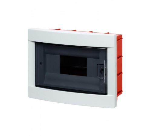 Бокс пластиковый встраиваемый ЩРВ-ПМ-8 модулей АБС-пластик IP40 Народный  SQ0921-0004  TDM