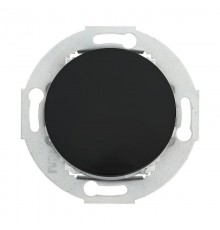 Выключатель одноклавишный (схема 1) 10А, 250В (черный) Vintage  880108-1  Ecoplast