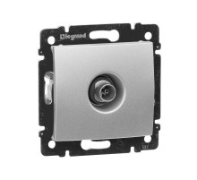 Valena Алюминий Розетка TV единственная 1,5 дБ  770129  Legrand