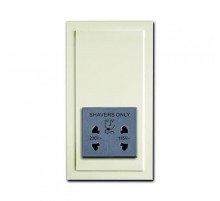 Розетка для электробритвы, 220/115 В, 20 ВА, future, слоновая кость  2CKA002130A0290  ABB