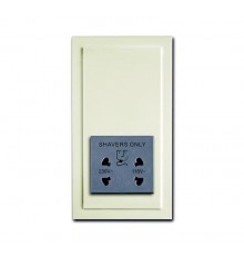Розетка для электробритвы, 220/115 В, 20 ВА, future, слоновая кость  2CKA002130A0290  ABB
