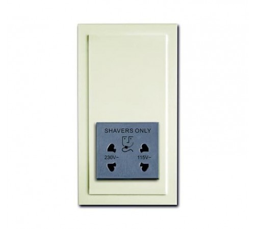 Розетка для электробритвы, 220/115 В, 20 ВА, future, слоновая кость  2CKA002130A0290  ABB