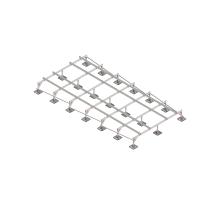 Опорная конструкция для установки оборудования TECHNORAPTOR STEELFOOT 3000х6000 тип 1 HD  KM-TR-STF-SSEI-3000-6000-1 HD  КМ - профиль