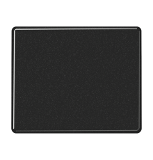 Одинарная клавиша для балансирных механизмов выключателей (кнопок), в комплекте с SL90HP (крепежный элемент); металл; черный; SL500  SL590SW  Jung