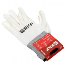Перчатки рабочие PROFI Touch для чистовых работ (15 класс, 9 размер)  pe15pm-9-exp  EKF