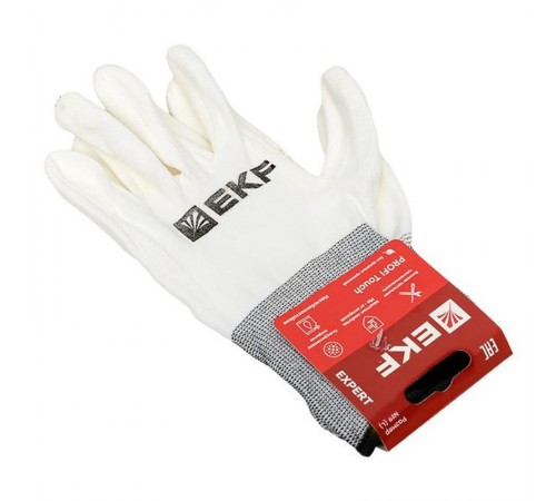 Перчатки рабочие PROFI Touch для чистовых работ (15 класс, 9 размер)  pe15pm-9-exp  EKF