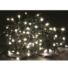 Гирлянда светодиодная нить 10м 100WW IP20 зеленый шнур 230В контр. 8 режимов  LGDB110-1-100-10-G-S-20  IEK