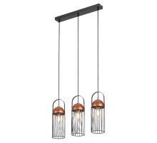 Светильник подвесной (подвес) Anemon 5062-233 3 х E27 40 Вт лофт - кантри  Б0047362  Rivoli