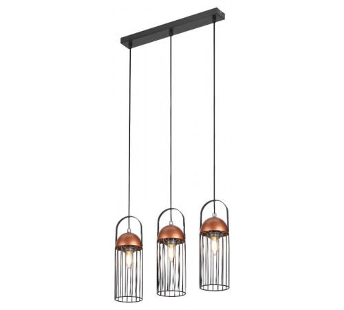 Светильник подвесной (подвес) Anemon 5062-233 3 х E27 40 Вт лофт - кантри  Б0047362  Rivoli