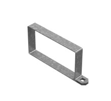 Хомут крышки поясной 600х50, толщ. 1,0 мм, гор. цинк, 373165  ХКП-600х50-1,0-ГЦ   Ostec