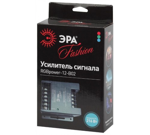 Усилитель сигнала для контроллеров на 12V RGBpower-12-B02  Б0008061  ЭРА