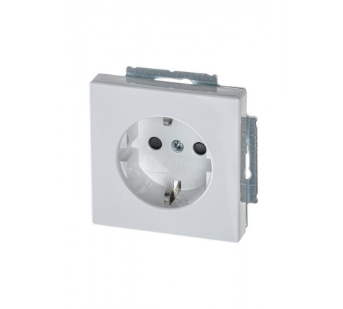 Розетка SCHUKO 16А 250В с защ. Шт., серия solo/future, цвет davos/альпийский белый  2013-0-5372   2CKA002013A5372  ABB