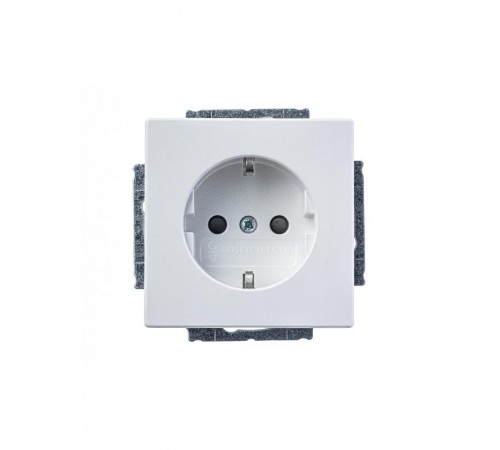 Розетка SCHUKO 16А 250В с защ. Шт., серия solo/future, цвет davos/альпийский белый  2013-0-5372   2CKA002013A5372  ABB