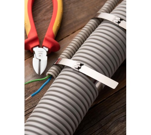 Хомут AISI 304 из нержавеющей стали, 12x290 (100 шт.) FlexLock PROximaplc-fl-tss-304-12x290EKF