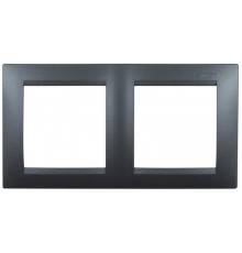 Simon 15 Графит Рамка универсальная, 2 поста  1500620-038  Simon