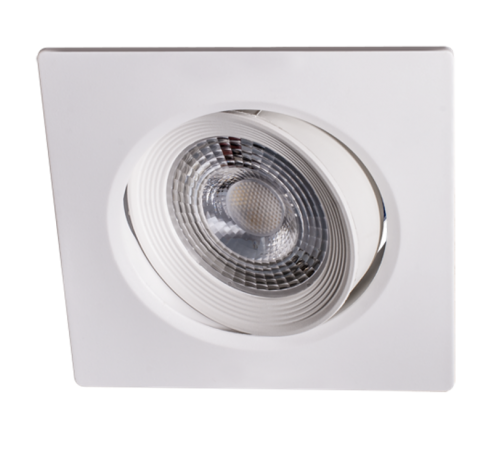 Светильник светодиодный Downlight встраиваемый поворотный PSP-S 9044 7W White 3000K 38° квадр/поворот IP40 белый  .5022812  Jazzway