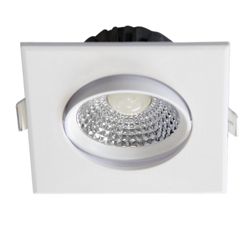 Светильник светодиодный Downlight встраиваемый поворотный PSP-S 9044 7W White 3000K 38° квадр/поворот IP40 белый  .5022812  Jazzway