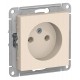 AtlasDesign Бежевый Розетка без заземления, 16А, механизм  ATN000241  SE