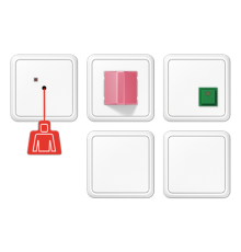Аварийная система с ИБП NRSCD0834-2WW Jung
