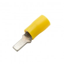 Наконечник штыревой плоский с изолир.фланцем, 2,5-6мм.кв. 3,9х13мм.  2C11P  DKC