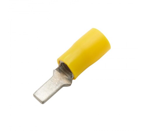 Наконечник штыревой плоский с изолир.фланцем, 2,5-6мм.кв. 3,9х13мм.  2C11P  DKC