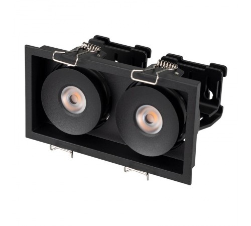 Светильник CL-SIMPLE-S148x80-2x9W Day4000 (BK, 45 deg)  026877  Arlight