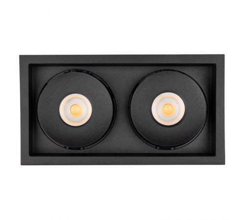 Светильник CL-SIMPLE-S148x80-2x9W Day4000 (BK, 45 deg)  026877  Arlight