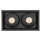 Светильник CL-SIMPLE-S148x80-2x9W Day4000 (BK, 45 deg)  026877  Arlight