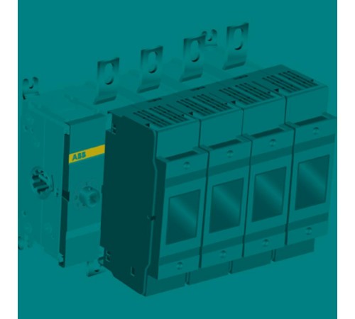Рубильник OS400D04F до 400А 4-полюсный (без ручки)  1SCA022754R3860  ABB