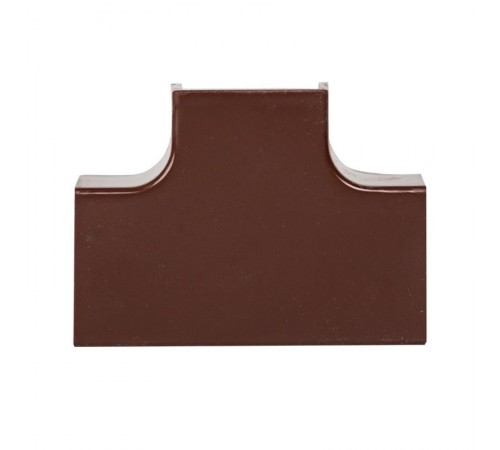 Угол T-образный (16х16) (4 шт) Plast EKF PROxima  под темное деревоtchd-16-16x4EKF