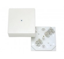 Коробка распределительная с клеммником, белая  КРК2702-И  HEGEL