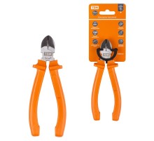 Бокорезы (кусачки), с пластиковыми рукоятками, углеродистая сталь, 160 мм, серия "Гранит"  SQ1009-0301  TDM