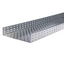 Лоток кабельный перфорированный LKS 840 FS RU, 85x400x3000 мм, 0,9 мм (аналог 80x400) (LKS 840 FS RU)  6835719_RU  OBO Bettermann