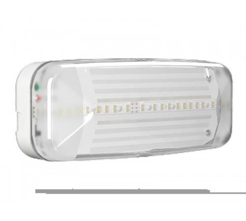 Указатель аварийный светодиодный BS-JUNIOR-81-L1-INEXI2 1Вт 1ч IP42 непостоянный накладной  a15707  Белый свет