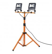 Прожектор светодиодный  WORKLIGHT на телескопической треноге серый 2х30Вт 2х2700 Лм, 4000 К  4058075213951  LEDVANCE