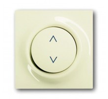 Клавиша для механизма электронного выключателя Busch-Jalousiecontrol , серия impuls, цвет слоновая кость  6430-0-0337   2CKA006430A0337  ABB