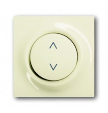 Клавиша для механизма электронного выключателя Busch-Jalousiecontrol , серия impuls, цвет слоновая кость  6430-0-0337   2CKA006430A0337  ABB