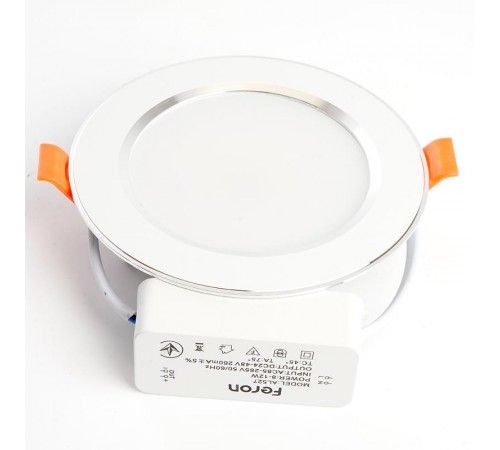 Светильник светодиодный встраиваемый AL1527 9W 4500K белый  41196  Feron