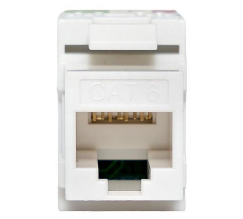 Модуль Keystone TERACOM CS Cat.6 неэкранированный 110 IDC 180 градусов самозажимной (Toolless) синий  TRCS-KSTN-RT180-6UTP-BLU  EKF