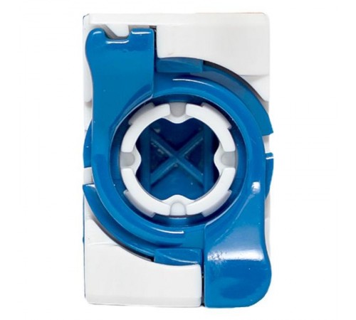 Модуль Keystone TERACOM CS Cat.6 неэкранированный 110 IDC 180 градусов самозажимной (Toolless) синий  TRCS-KSTN-RT180-6UTP-BLU  EKF