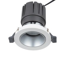 Светильник встраиваемый поворотный Horeca Dark Light с антиослепляющим эффектом 12 Вт 4000 К LED SILVER  615-1003  REXANT