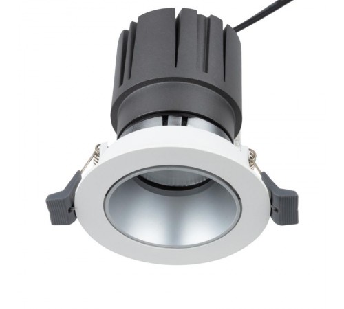 Светильник встраиваемый поворотный Horeca Dark Light с антиослепляющим эффектом 12 Вт 4000 К LED SILVER  615-1003  REXANT