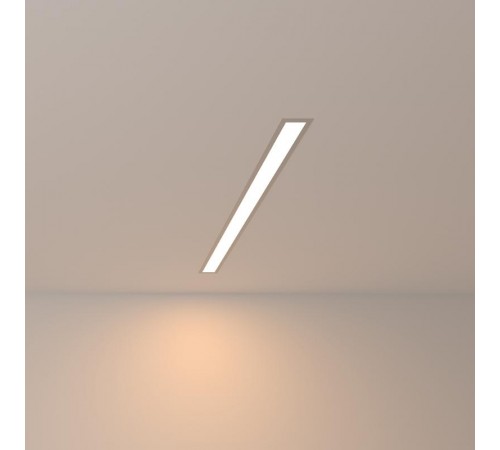 Светильник светодиодный встраиваемый линейный 78см 15W 3000K матовое серебро (101-300-78)  a041465  Elektrostandard