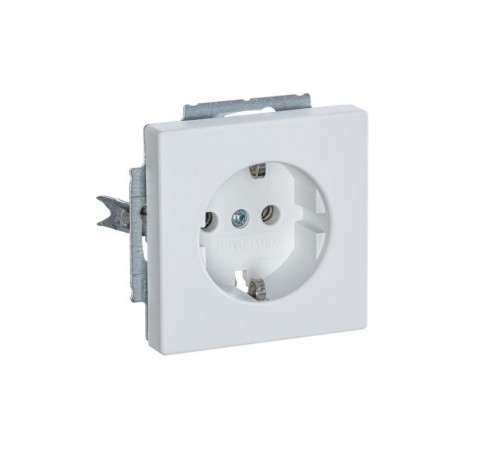 Розетка SCHUKO 16А 250В, серия solo/future, цвет белый бархат  2011-0-6208   2CKA002011A6208  ABB