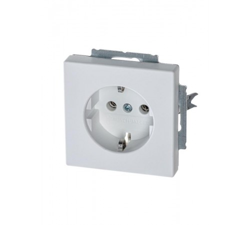 Розетка SCHUKO 16А 250В, серия solo/future, цвет белый бархат  2011-0-6208   2CKA002011A6208  ABB