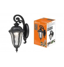 Светильник садово-парковый "Вена" 60 Вт, вниз, алюм., прозрачное/черный, Е27  SQ0330-0203  TDM