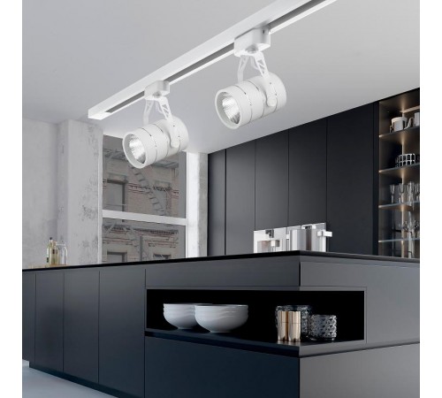 Светильник светодиодный трековый TR3 - 10 WH 10Вт белый COB  Б0032105  ЭРА