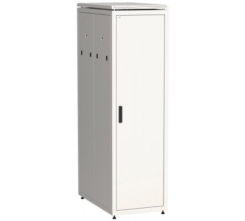 Шкаф сетевой 19" LINEA N 42U 600х1000 мм металлическая передняя дверь серый  LN35-42U61-M  ITK