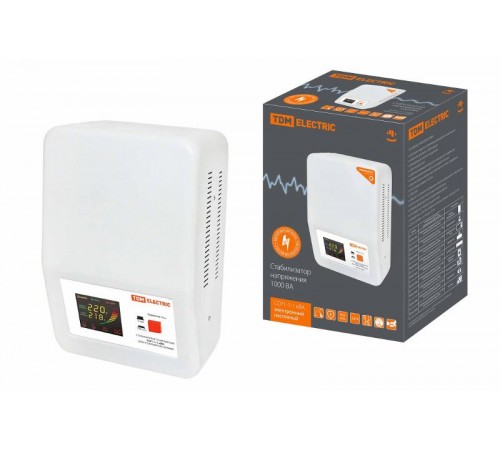 Стабилизатор напряжения ССР1-1-1 кВА электронный настенный  SQ1201-0022  TDM